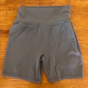 Gray Ptula Women's Biker Shorts